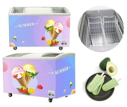 Roomijsdiepvriezer met Schuifdeur 250L 314L 400L