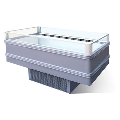 De open van de de Vertoningsdiepvriezer van het Supermarkteiland Dubbele Temperatuur 260L-440L