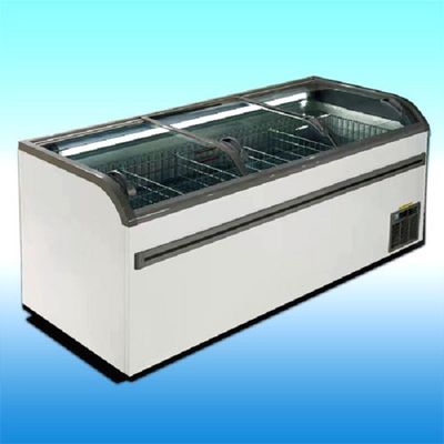 Statische Koel de Borstdiepvriezer van de Glasdeur