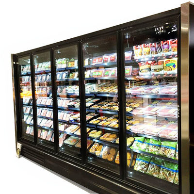 Rechte de Diepvriezer Lage Temperatuur met alle accomodatie 3 van de Glasdeur 4 5 6 Deuren