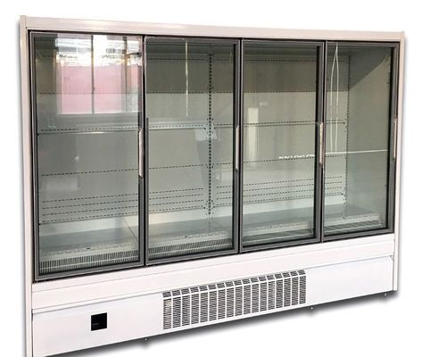 De rechte Koeler van Multideck van de Glasdeur met 4 Deurenstop in Type uc-4D