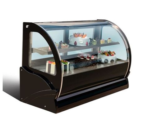 Vitrine van de roestvrij staal de Afsluitbare Cake de Planken van 50 Pond 110V 2