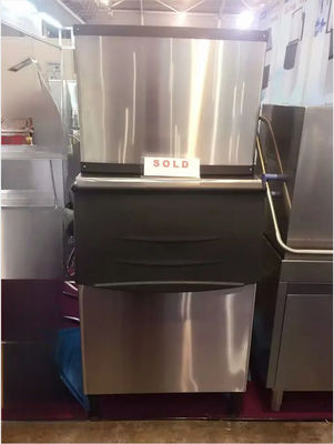 455kg Ce Semi Crystal Cube Ice Maker Commercial in van de Theezeevruchten van de Barmelk de Sashimiwinkel