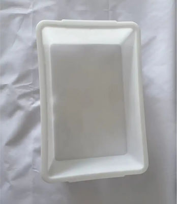 Supermarkt Plastic Verdikte witte rechthoekige opslag IJstbak Display Food Freezer Box