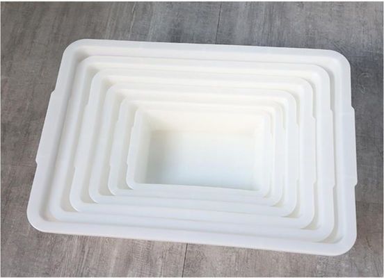 Rectangular Plastic Basket Ice Tray Spicy Basin Supermarktopslag Bewaardoos
