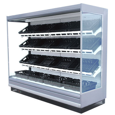 Van de de Vertoningskoelkast van de fruitgroente Gekoeld van de de Vertoningskoelkast van Multideck kabinets Ver type