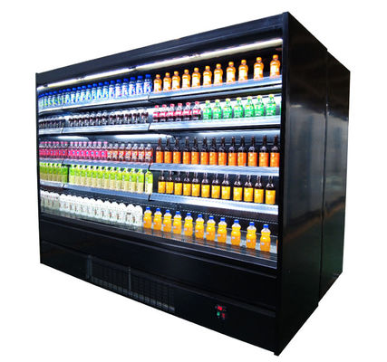 Tweezijdige Open Open de Vitrinesupermarkt 608L 912L 1200L van de Vertoningskoelkast