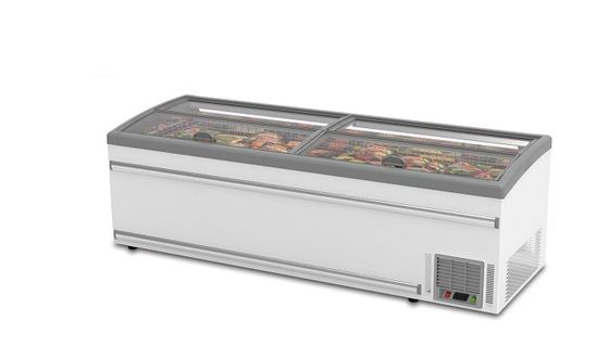 van de het Glasdeur van 800L 1100L van de de Borstdiepvriezer R290 R404A van de het Eilanddiepvriezer Glijdende het glasdeuren